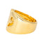 Bague 53 O.J. Perrin Cœur Légende - Bague cocktail cœur en or jaune 58 Facettes 4566120CN