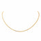 Collier Collier maille forçat en or rose 18 carats 58 Facettes 4566304CN