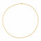 Collier Collier maille forçat en or rose 18 carats 58 Facettes 4566304CN