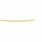 Collier Collier maille forçat en or rose 18 carats 58 Facettes 4566304CN