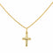Collier Collier - Pendentif croix en or jaune 18 carats 58 Facettes 4566362CN