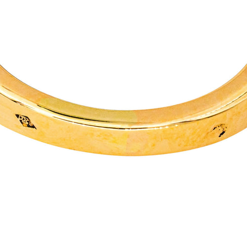 Bague 51 Bague en or jaune 18 carats avec saphir ovale et diamants 58 Facettes 4571697CN