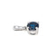 Pendentif Pendentif en or blanc 18 carats serti d’un saphir 58 Facettes 4573383RV