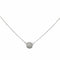 Collier Collier en or blanc 18 carats serti de diamants 58 Facettes 4599184CN