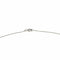 Collier Collier en or blanc 18 carats serti de diamants 58 Facettes 4599184CN