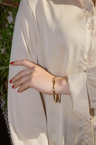Bracelet Bracelet jonc en or jaune 18 carats 58 Facettes 4599196CN
