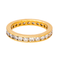 Bague 48 Alliance américaine - Bague en or jaune 18 carats et diamants 58 Facettes 4608559CN