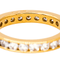 Bague 48 Alliance américaine - Bague en or jaune 18 carats et diamants 58 Facettes 4608559CN