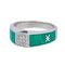 Bague 51 Korloff - Bague en or blanc 18 carats, diamants et laque 58 Facettes 4608572CN