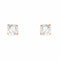 Boucles d'oreilles Boucles d’oreilles puces en or jaune 18 carats et diamants 58 Facettes 4608588CN