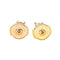 Boucles d'oreilles Boucles d’oreilles puces en or jaune 18 carats et diamants 58 Facettes 4608588CN