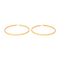 Boucles d'oreilles Boucles d’oreilles créoles en or jaune 18 carats 58 Facettes 4615246CN