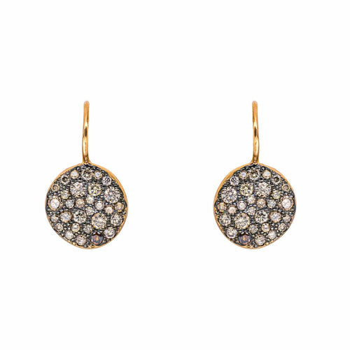 Boucles d'oreilles Pomellato Sabbia - Boucles d’oreilles dormeuses en or rose et diamants 58 Facettes 4621185CN