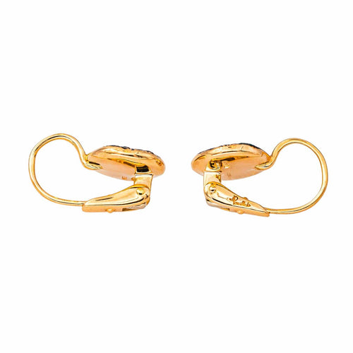 Boucles d'oreilles Pomellato Sabbia - Boucles d’oreilles dormeuses en or rose et diamants 58 Facettes 4621185CN