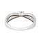 Bague 52 Bague solitaire en or blanc 18 carats et diamants 58 Facettes 4622604RV