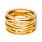 Bague 51 Omega Ladymatic - Bague en or jaune 18 carats et diamants 58 Facettes 4624174CN