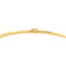 Collier Collier maille oméga en or jaune 18 carats 58 Facettes 4629801RV