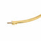 Collier Collier maille oméga en or jaune 18 carats 58 Facettes 4629801RV