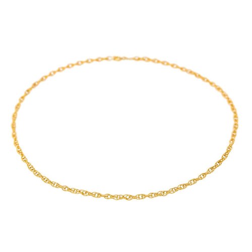 Collier Collier maille torsadée en or jaune 18 carats 58 Facettes 4638675CN