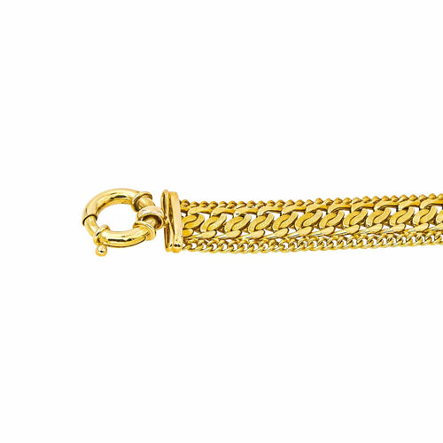 Collier Collier chaîne en or jaune 18 carats 58 Facettes 4644260CN