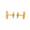 Boucles d'oreilles Cartier Hindu - Boucles d’oreilles puces en or jaune et diamants 58 Facettes 4648546RV