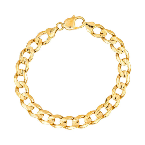 Bracelet Bracelet maille gourmette en or jaune 18 carats 58 Facettes 4650567CN