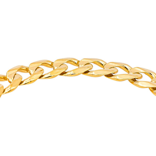 Bracelet Bracelet maille gourmette en or jaune 18 carats 58 Facettes 4650567CN