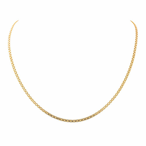 Collier Collier chaîne en or rose 18 carats (750) 58 Facettes 4650578CN