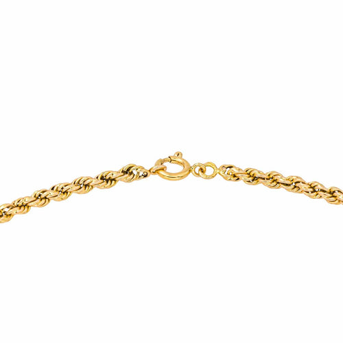 Collier Collier - Chaîne torsadée en or rose 18 carats 58 Facettes 4651156CN