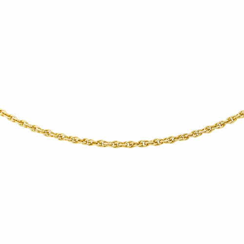Collier Collier chaîne en or jaune 18 carats, maille forçat torsadée 58 Facettes 4653799CN