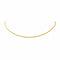 Collier Collier chaîne en or jaune 18 carats, maille forçat torsadée 58 Facettes 4653799CN
