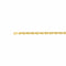Collier Collier chaîne en or jaune 18 carats, maille forçat torsadée 58 Facettes 4653799CN