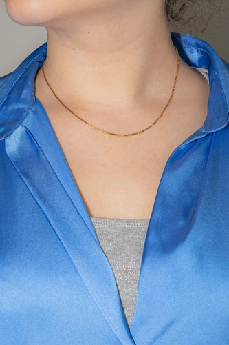 Collier Collier maille vénitienne en or jaune 18 carats 58 Facettes 4653801CN