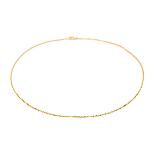 Collier Collier maille vénitienne en or jaune 18 carats 58 Facettes 4653801CN