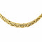 Collier Collier maille palmier en or jaune 18 carats 58 Facettes 4656658CN