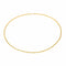 Collier Collier chaîne maille forçat en or rose 18 carats 58 Facettes 4658385CN
