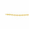 Collier Collier chaîne maille forçat en or rose 18 carats 58 Facettes 4658385CN