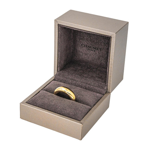 Bague 49 Chaumet - Bague jonc en or jaune 18 carats 58 Facettes 4660427CN
