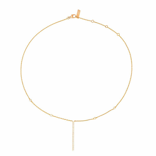 Collier Messika Gatsby - Collier en or rose avec diamants 58 Facettes 4661187RV