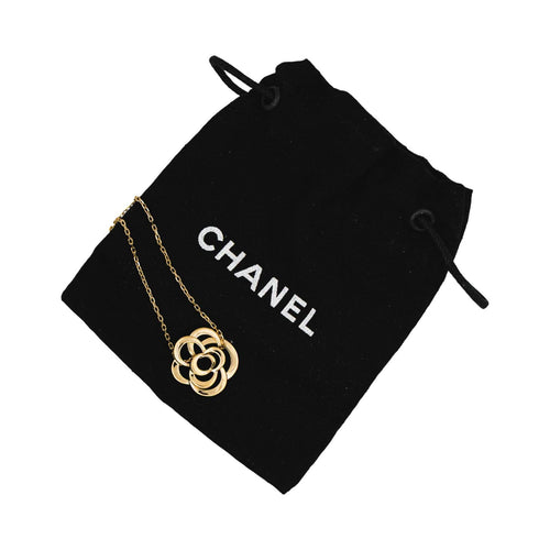 Collier Chanel Camélia - Collier en or jaune 18 carats 58 Facettes 4662252RV