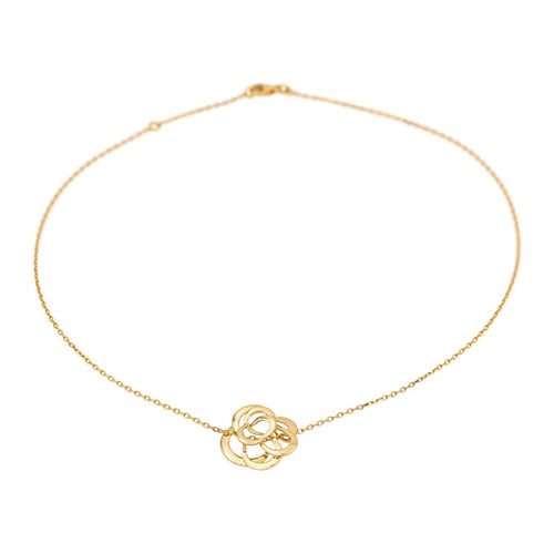 Collier Chanel Camélia - Collier en or jaune 18 carats 58 Facettes 4662252RV