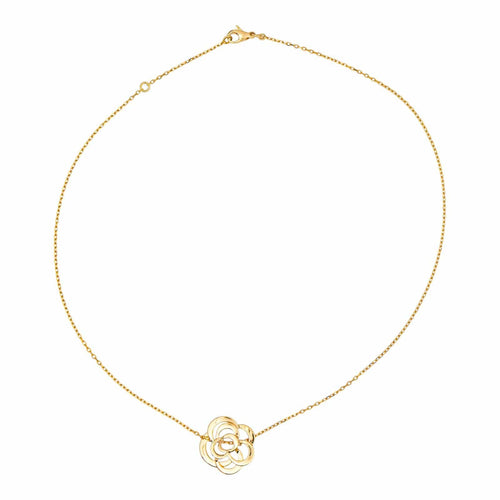 Collier Chanel Camélia - Collier en or jaune 18 carats 58 Facettes 4662252RV