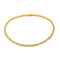 Collier Collier maille palmier en or jaune 18 carats 58 Facettes 4666982CN