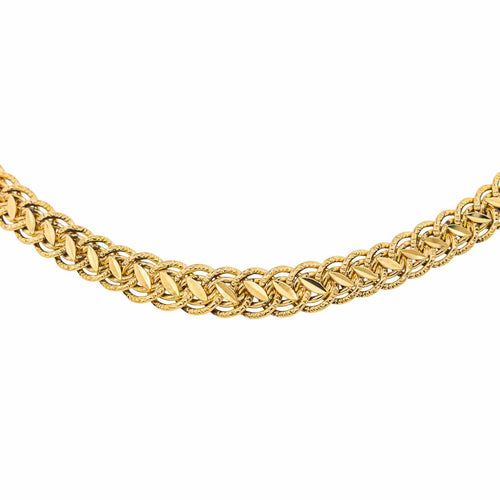 Collier Collier chaîne en or jaune 18 carats 58 Facettes 4666990CN
