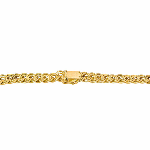 Collier Collier chaîne en or jaune 18 carats 58 Facettes 4666990CN