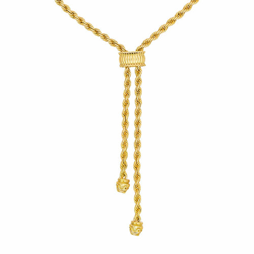 Collier Collier négligé en or jaune 18 carats 58 Facettes 4670197CN