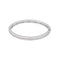 Bracelet Bracelet jonc en or blanc 18 carats et diamants 58 Facettes 4672915RV
