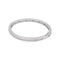 Bracelet Bracelet jonc en or blanc 18 carats et diamants 58 Facettes 4672915RV