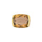 Pendentif Pendentif en or jaune 18 carats avec quartz fumé 58 Facettes 4673466RV