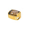 Pendentif Pendentif en or jaune 18 carats avec quartz fumé 58 Facettes 4673466RV